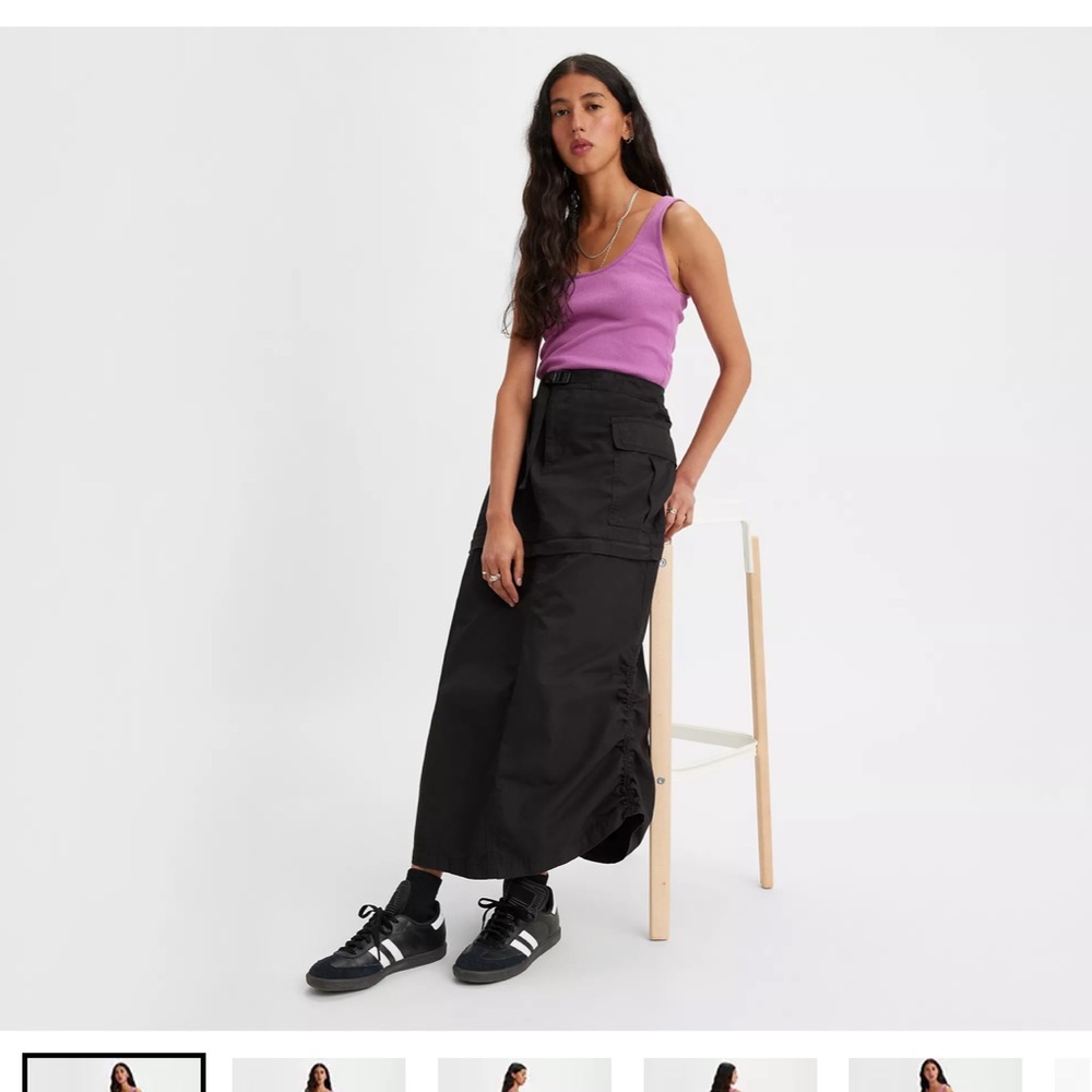 Levi’s Convertible Cargo Skirt